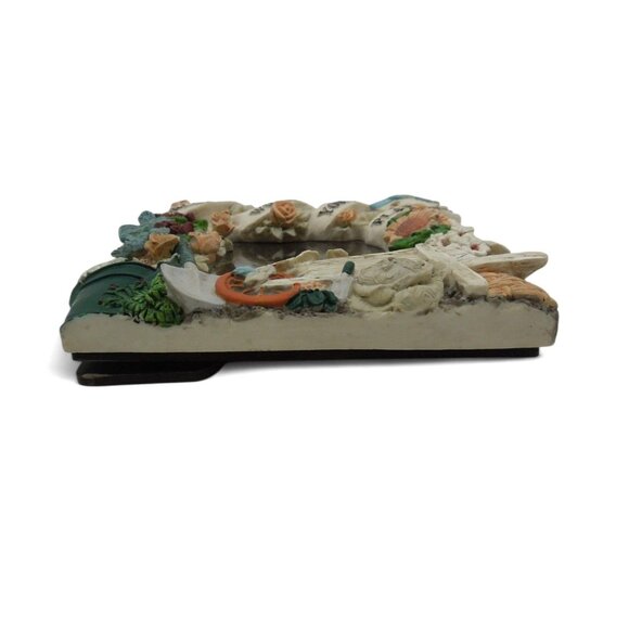 FLORAL Garden Photo Picture FRAME Resin 3D Bloom Where You're Planted - Picture 5 of 11